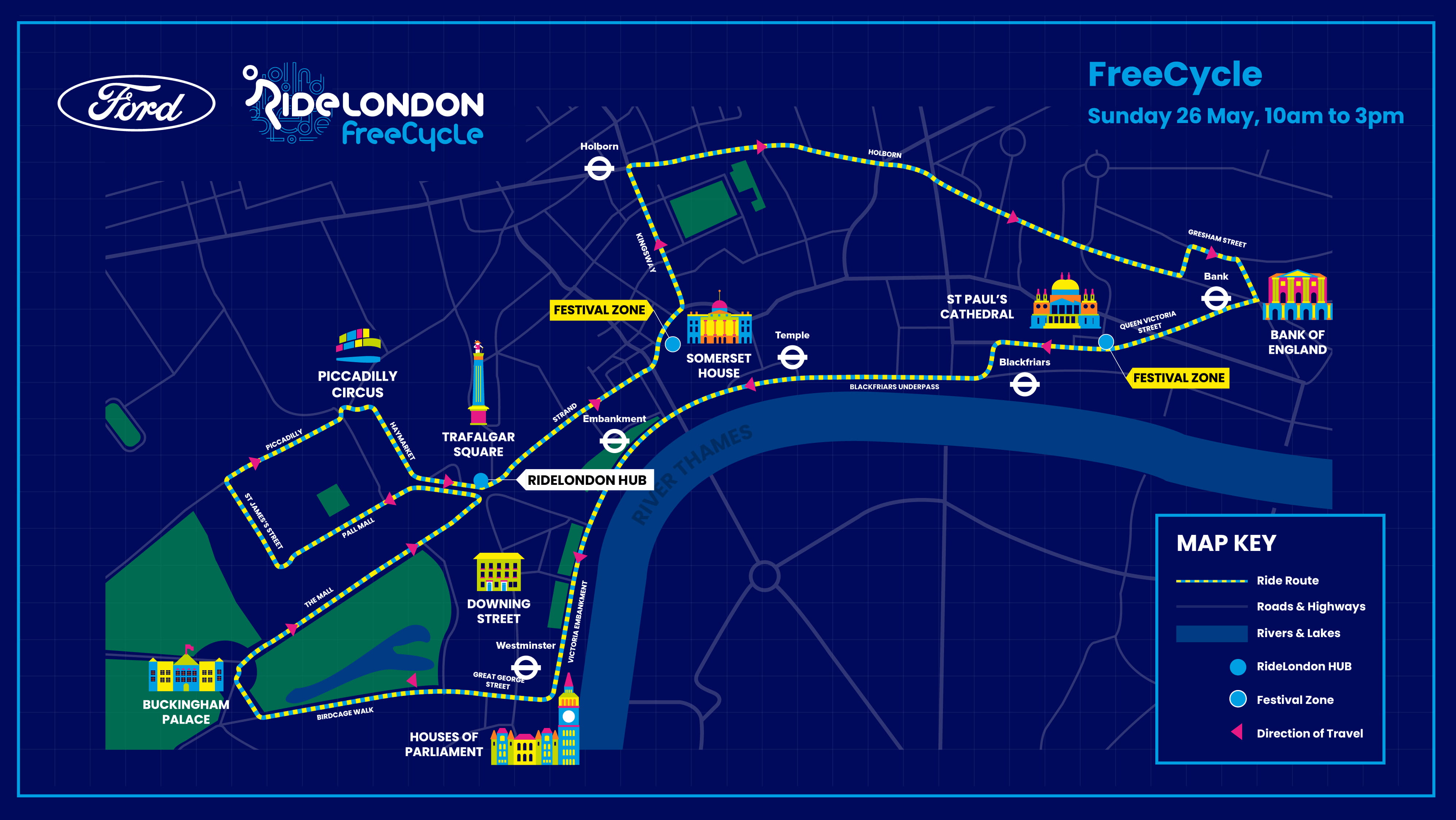 FreeCycle route map 2024