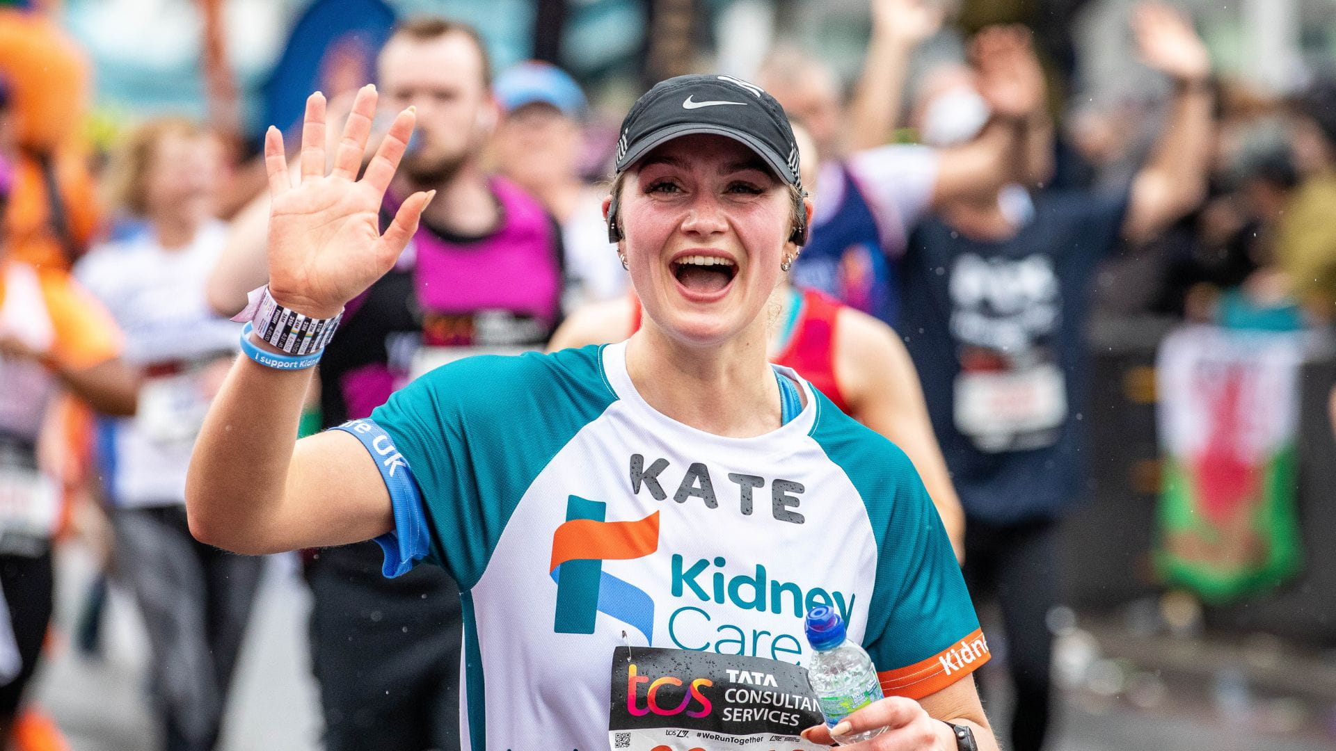 London Marathon participant running for Kidney Care UK