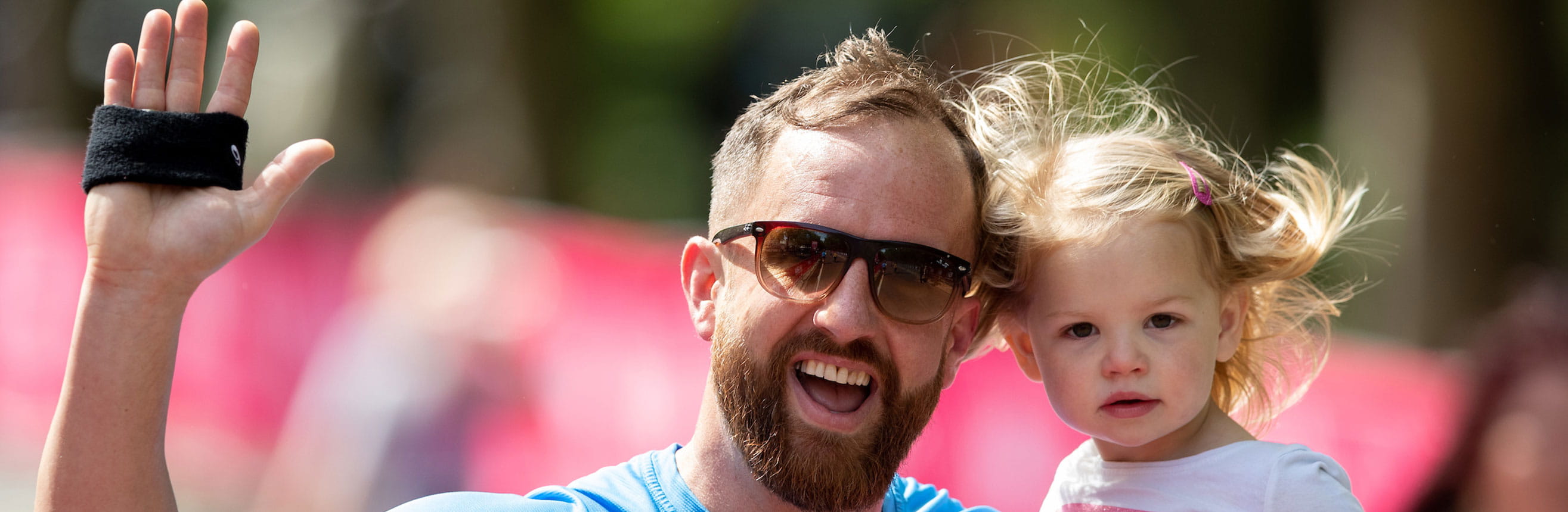 Runners enjoy taking part in a family wave of The Vitality Westminster Mile