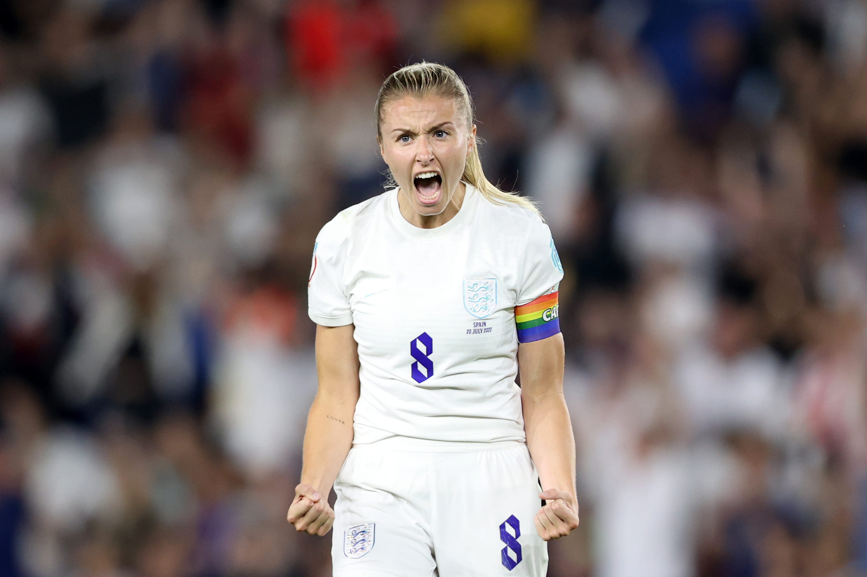 Leah Williamson, one of England&#x27;s Lionesses