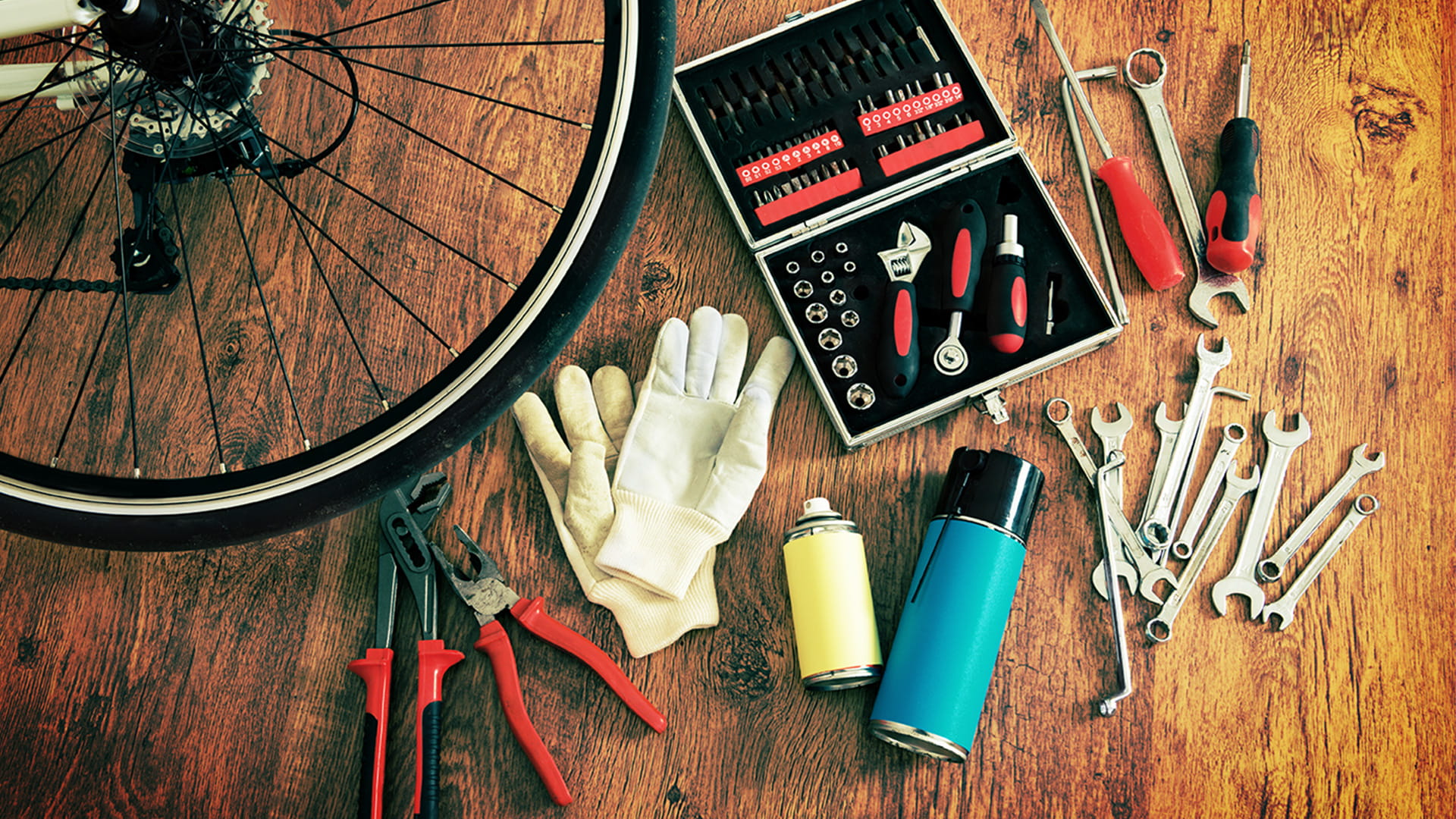 Bike maintenance kit 